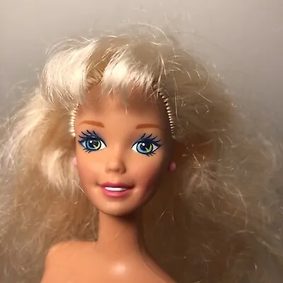 Barbie Doll Vintage Mattel 1996 Avon Spring Petals Doll  Pink Jewelry • $6.49