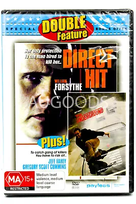 DIRECT HIT / UNDERGROUND DOUBLE FEATURE - Rare DVD Aus Stock New • $9.99