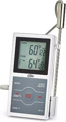 Dual Sensing Programmable Probe Thermometer And Timer • $51.86