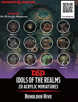 D&D Idols Of The Realms Beholder Hive 2D Set • $29.99