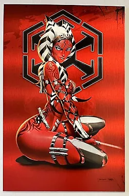 White Widow #1 • Ahsoka Sith Star Wars Metal Variant • Jamie Tyndall • Ltd 50 • $99.99