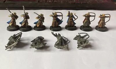 Warhammer Lord Of The Rings- Haldirs Elves Galadhrim Helms Deep (11) - Metal OOP • £24.99