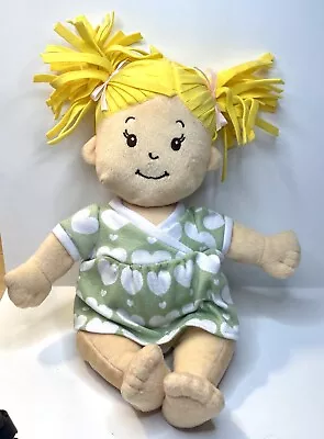 Manhattan Toy Soft Stella Blonde Baby Doll Plush  & Outfit 13” • $9