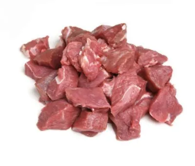 Fresh Halal British Raw Lamb Boneless Meat 1kg dpd Next Day Delivery Available • £30.99