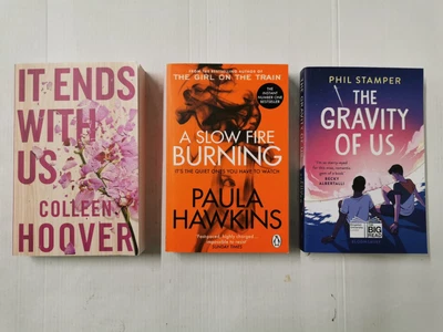 £12.99 • Buy Mixed Genre Fiction Box: It Ends With Us, The Gravity Of Us, A Slow Fire Burning