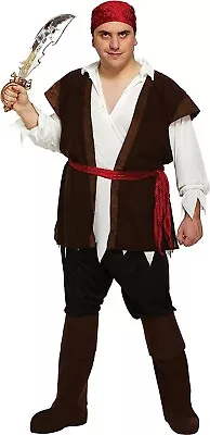 Mens Pirate Caribbean Man Xl • £12.95