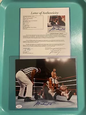 Muhammad Ali Autographed Signed Rumble In Jungle KO OVER FOREMAN JSA • $449.99