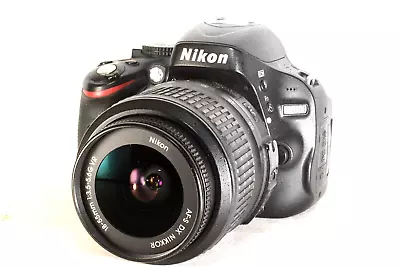 Nikon D5100 Digital SLR Camera W/AF-S NIKKOR 18-55mm F/3.5-5.6G DX VR Lens Set • $399