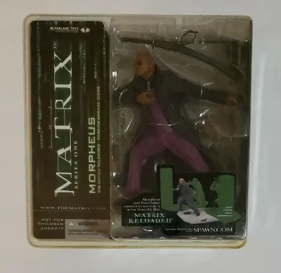 The Matrix Reloaded Series One - Morpheus Action Figure (McFarlane Toys 2003) • $60