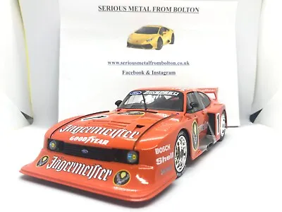 £69 • Buy Werk W1804002 Ford Capri Turbo Drm 1982 #1 Klaus Ludwig Zakspeed 1:18 Scale