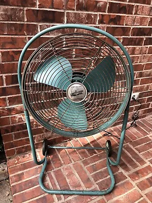 Vintage 1950’s Mid-Century Emerson Electric Seabreeze Roll-About Adjustable Fan • $349