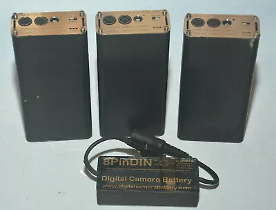 3 Digitalcamerabattery Digital Camera Turbo Battery With 8PinDIN • $125