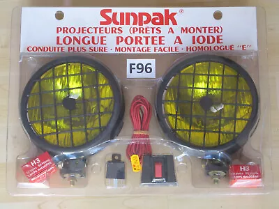 Sunpak NOS IODE Driving Light Kit- Hella Marchal Bosch • $145