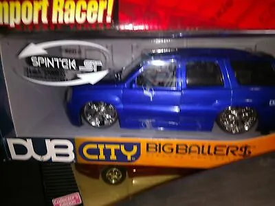 JADA DUB CITY Big Ballers 2002 Cadillac Escalade 1:18 SCALE Diecast Model SUV • $79.99