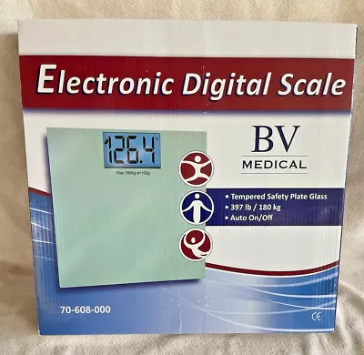 Electronic/Digital Scale By BV Medical Weighs Up To 397 Pounds Model  70-608-000 • $14.90