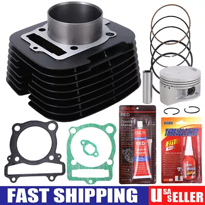 For Yamaha Big Bear 400 4x4 Cylinder Piston Gasket Top End Kit Set 2000-2012 NEW • $68.95