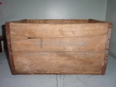 Vintage Rare Mason's Root Beer Wood Crate Case Box Soda Advertising • $30