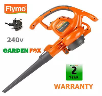 Flymo PowerVAC 3000 Mains Electric Garden Vacuum 9676581-01 7391736326964 ZTV • £72.85