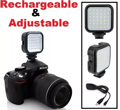 LED Light Set With Power Kit For Nikon Coolpix P1000 • $26.95