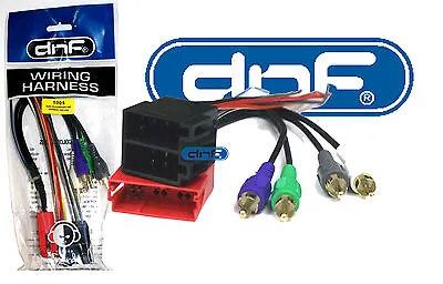 Audi Vw Wiring Harness Aftermarket Stereo Radio Headunit Adapter (70-1787) • $4.99