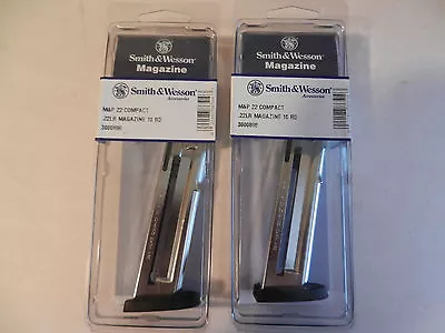 Smith & Wesson M&P 22 Compact Magazine; Hold 10 Rounds Of 22LR; 2 Pack;  3000898 • $72.98