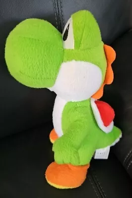 Licensed Nintendo Super Mario Bros Yoshi Green 23cm Plush Soft Toy 2012 • $17.99