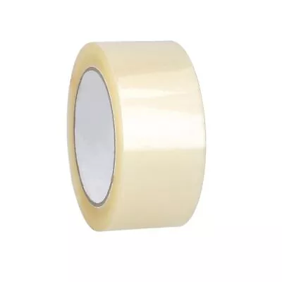 12 Rolls Carton Sealing Adhesive Packing Tape For Boxes 2 X55 Yards 2 Mil Clear • $25.43