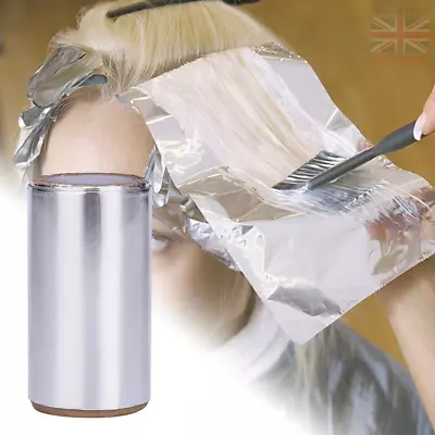 DSFSAEG Silver Embossed Roll Hair Foil Hair Foils For Highlighting 17.5M Foil • £9.17