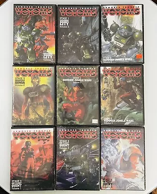 Armored Trooper VOTOMS (9 DVD Lot 2001) Stage 1-4 Various Vol Sealed Anime • $26.99