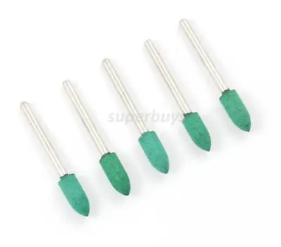 5 Rubber 6mm Polishing Buffing Grinding Burr For Rotary Die Grinder Drill Bit • $6.39