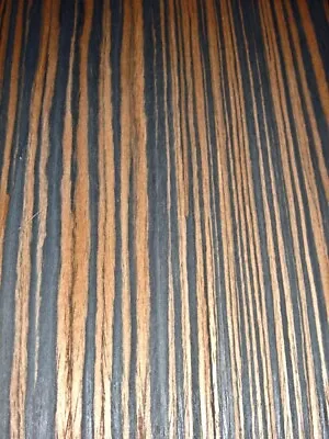 Macassar Ebony Composite Wood Veneer 24  X 96  On Paper Backer 1/40  Thick #603  • $87.50