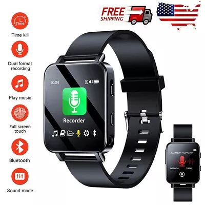 Digital Voice Recorder MP3 Player With Bluetooth 32GB Mini Sports Music Watch US • $36.60