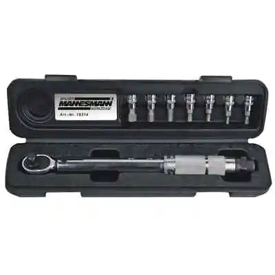 Br眉der Mannesmann Eight Piece Torque Spanner Set 18314 UK NEW • £68.05