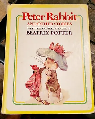 Vintage Peter Rabbit Beatrix Potter 1977  Illustrated Book Hardcover  • $11