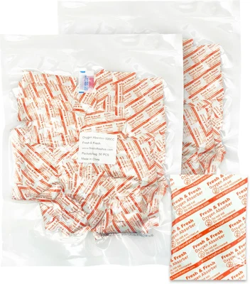 $16.99 • Buy Fresh & Fresh (100 Packet) 500 CC Premium Oxygen Absorbers - (2 Bag Of 50 Pks)