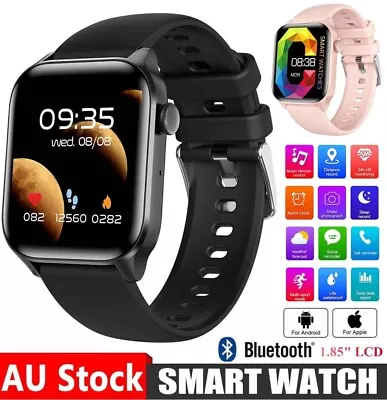 Smart Watch Women Men Fitness Tracker Heart Rate For IPhone Android Waterproof • $27.99