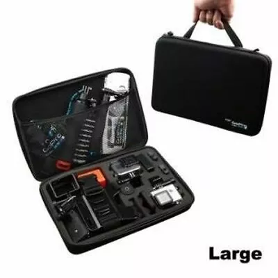 GOPro Camera Accessories Storage Case Travel Carry Bag Box SJCAM Xiaomi Action • $38.52