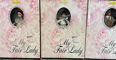 MY FAIR LADY BARBIES And KEN (Eliza Doolittle And Henry) MATTEL 15499/15500/1549 • $60