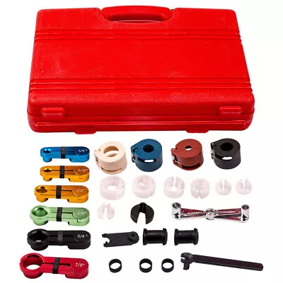 22PCS  A/C Fuel Transmission Oil Cooler Line Disconnect Tool Kit For Ford New • $49.99