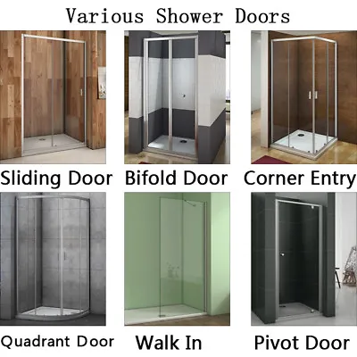 Sliding/Bifold/Corner Entry/Pivot/Quadrant Door/ Walk In Shower Door Enclosure • £107