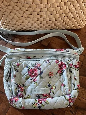 Vera Bradley Water Bouquet  Adjustable Crossbody Fanny Belt Pack EUC & Clean! • $19