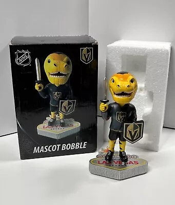 NHL Vegas Golden Knights Chance Mascot Ltd Ed Bobblehead Pair • $28.99