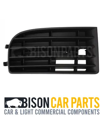 VW Golf Mk5 2004-2008 Front Bumper Fog Grille No Fog Hole 4 Bars Driver Side • $11.94