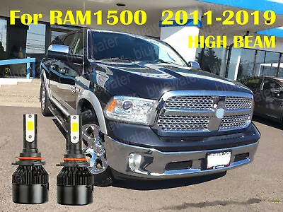 LED For RAM1500 2011-2019 Headlight Kit 9005 HB3 6000K CREE Bulbs HIGH Beam • $25.05