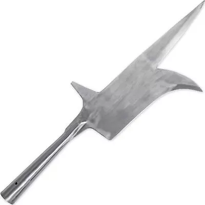 Functional Hand Forged Predrilled Medieval Inspired English Bill Spear Head • $69.99