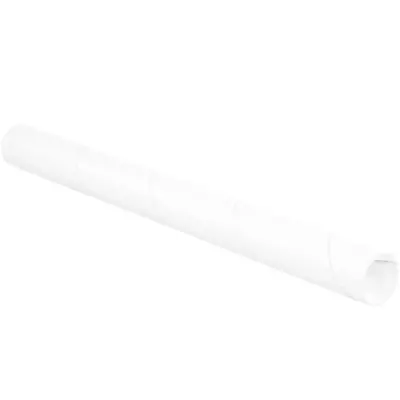 BP2018W Mailing Tubes With Caps 2  X 18  White (Pack Of 50) • $123.99