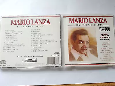 Mario Lanza....In Concert....CD • £0.99