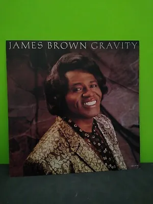 James Brown Gravity LP Flat Promo 12x12 POSTER • $9.99