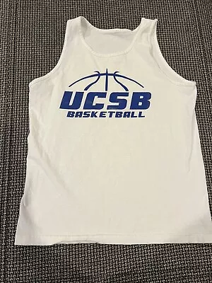 Mens UCSB Santa Barbara Gauchos Team Basketball Shirt Small • $12.60