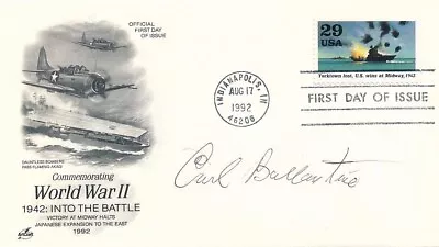 Carl Ballantine- Signed First Day Cover • $95